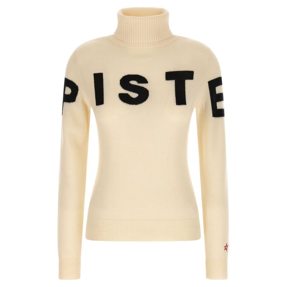 PERFECT MOMENT White Merino Wool Women's Cardigan